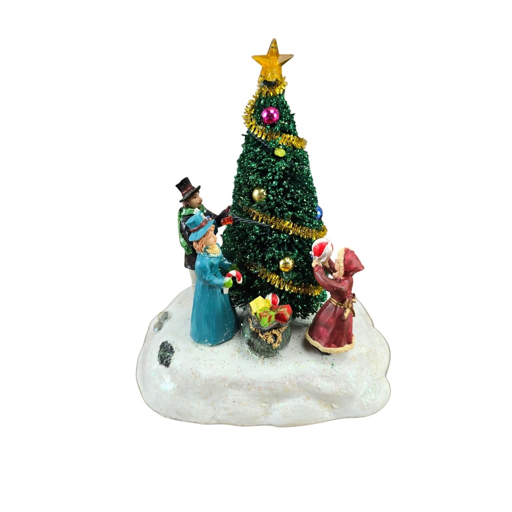 Forever Gifts LED Decorating Christmas Tree Figurine Holiday Village Decoration